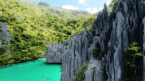 Crystal clear waters reflecting the sky